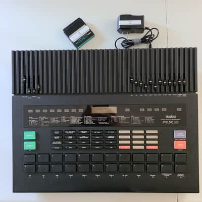 Cleaned Yamaha RX5 Drum Machine with power supply, Waveform ROM cartridge, new battery