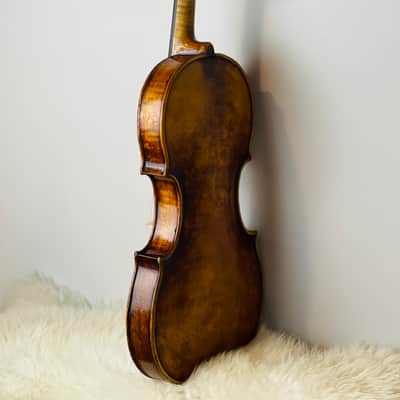 Handsome Hornsteiner Violin After Klotz, ca. 1900 image 11
