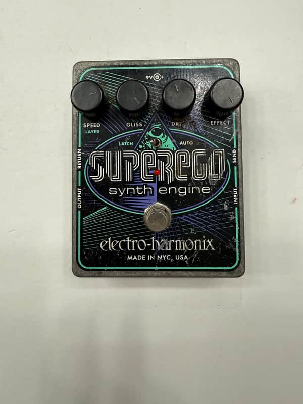 Electro Harmonix Super Ego Synth Engine Synthesizer Superego Guitar Effect Pedal image 1