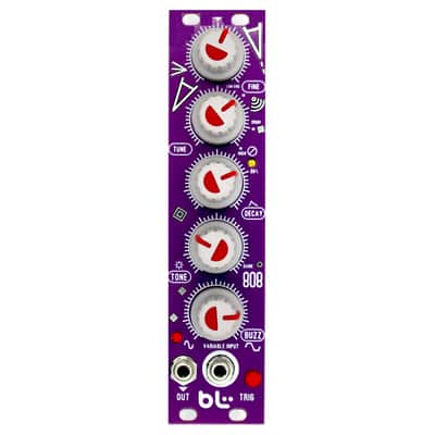 BLM Vintage Asteroid Kick Drum 2022 Purple image 1