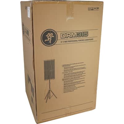 Mackie DRM315 2300w 15" 3-way Powered Active DJ PA Speaker+Cover+Stand+Cable image 20
