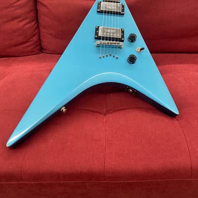 Epiphone Demon V Electric Guitar 2001/2002 - Metallic Blue image 4