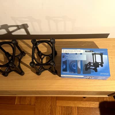 IsoAcoustics ISO-155 Medium Studio Monitor Isolation Stands (Pair) 2017 - Present - Black image 4