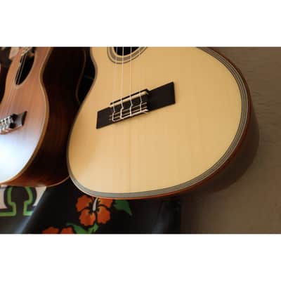 Kala KA-SSEBY-T Solid Spruce Top Striped Ebony Tenor Ukulele – Satin Finish image 22