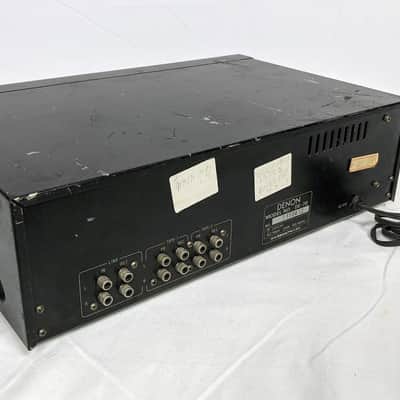 Rare Denon DE-70 Dual 12 Band Stereo Graphic Equalizer MIJ 1980's Black image 12