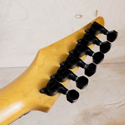Greco Guitar Device BOM-60R Bombard with Khaler Locking Tremolo MIJ 1986 White Vintage Japan MIJ Fujigen w/ Gig Bag image 5