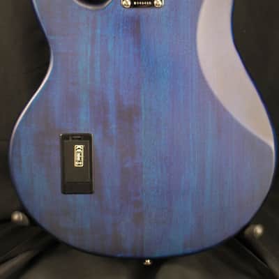 Sterling SUB StingRay Ray4 Electric Bass Guitar Trans Blue Satin image 3