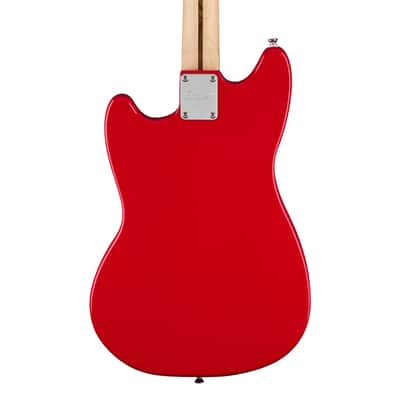 Squier Sonic Mustang - Torino Red with Maple Fingerboard & White Pickguard image 3