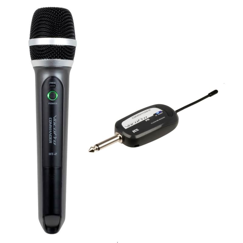 VOCOPRO COMMANDER-HT/PR Compact Digital UHF Wireless Handheld Mic and Receiver image 1