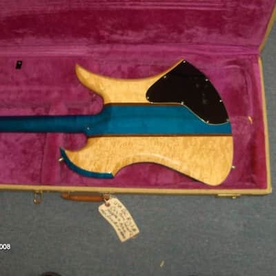 BC Rich  CUSTOM SHOP Mockingbird 1980 Blue LEFT HANDED LEFTY image 4