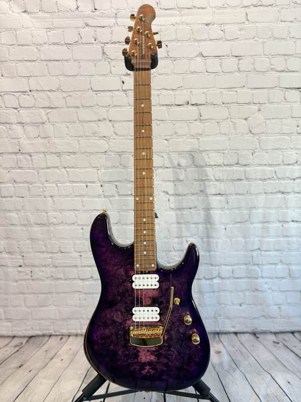 Ernie Ball Music Man Jason Richardson Signature Cutlass HH Majora Purple 2023 image 1