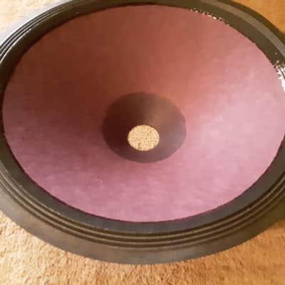 18" SPEAKER CONE RECONE 2"VCID! Hempopotamus 18" Cone Purple WIDE RANGE LOW END 38PPC image 5