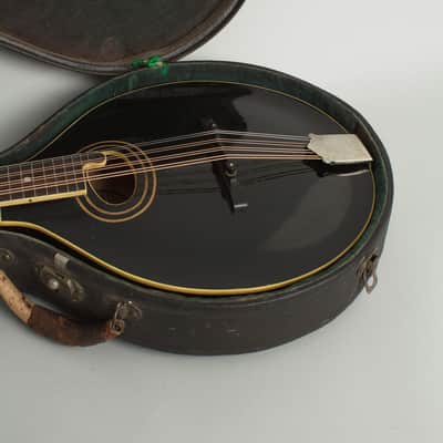 Gibson  Style H-1 Carved Top Mandola (1923), ser. #74352, original black hard shell case. image 12