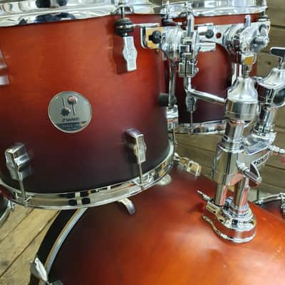 Drum Kit Sonor Force 2005 Birch, Waxed Amber Fade USED! RKSWK191222 image 4