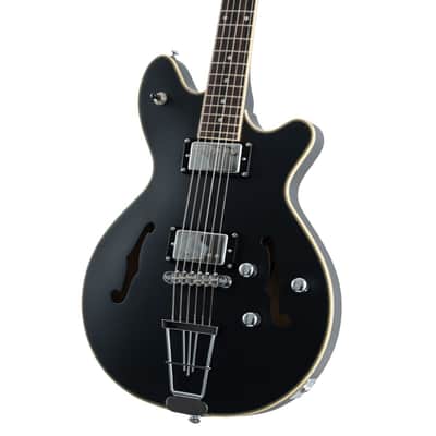 Eastwood JH 1200 Electric Guitar-Satin Black image 3