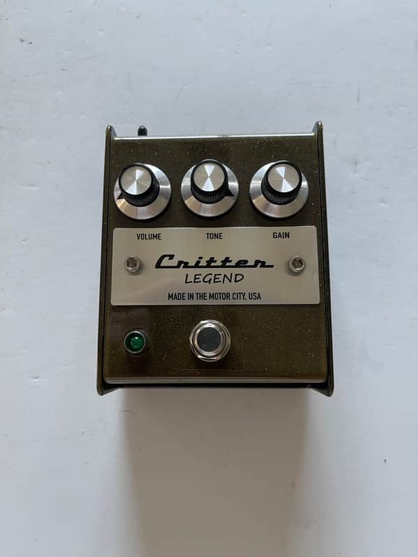 Critter Waterford Electric Box Co. Legend Overdrive Rare | Reverb