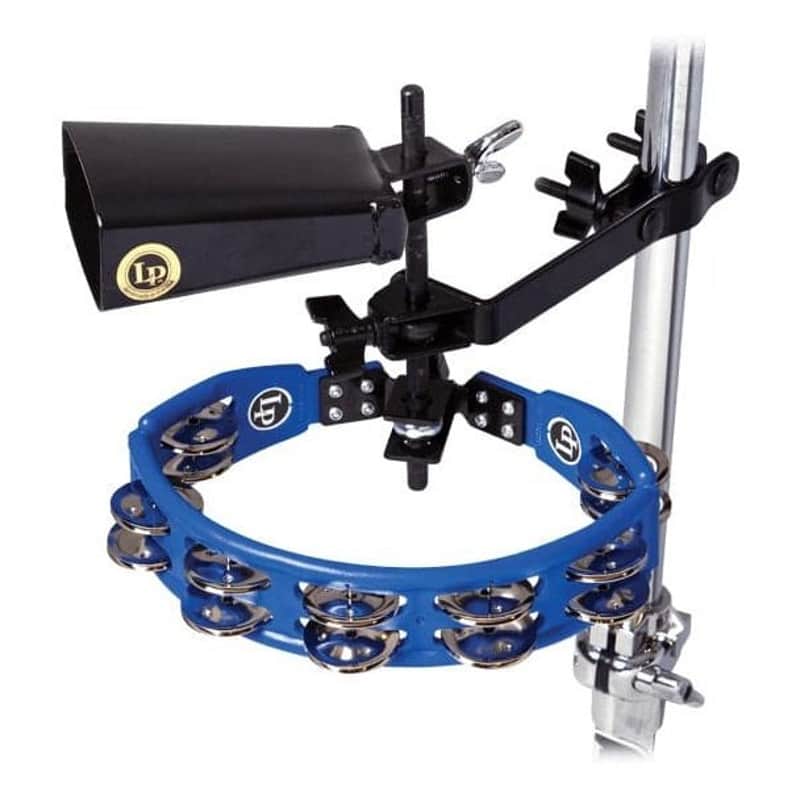 LP Cyclops Tambourine w/City Cowbell & Mount Pack image 1