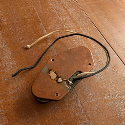 Fender Telecaster Bridge Pickup Early To Mid 1960s Gray Bottom Cloth image 5