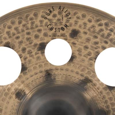 Meinl Pure Alloy Custom Trash Crash Cymbal 16" image 4