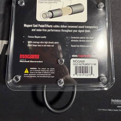 Mogami 01 RR 10 inch Patch Cable image 2