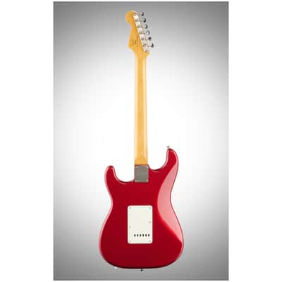 Squier Classic Vibe '60s Stratocaster Electric Guitar, with Laurel Fingerboard, Candy Apple Red image 6