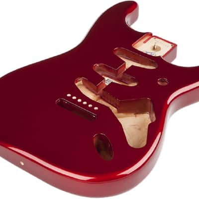 Fender Classic Series 60's Stratocaster SSS Alder Body Vintage Bridge Mount, Candy Apple Red image 1