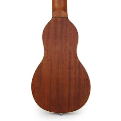 Washburn RO10E Rover Acoustic-Electric Travel Guitar in Natural with Case image 2