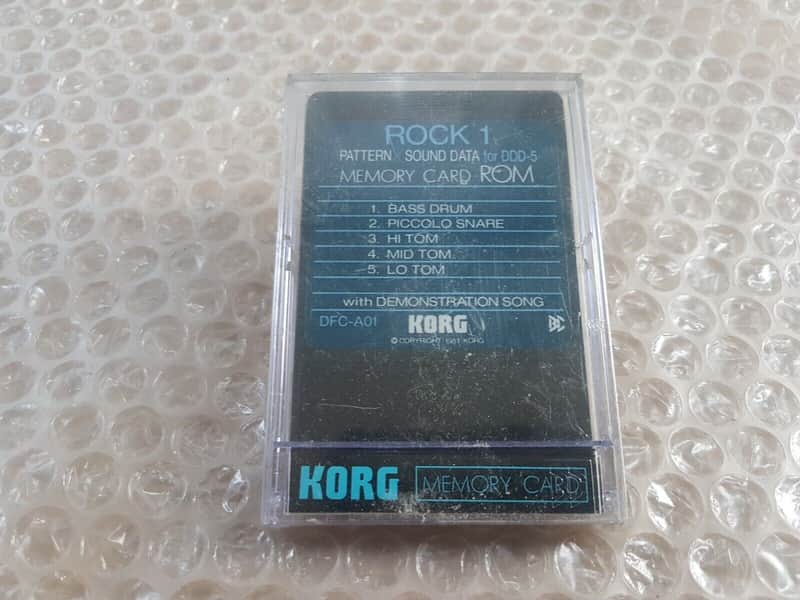 Korg DDD 5 SOUND CARD ROCK image 1