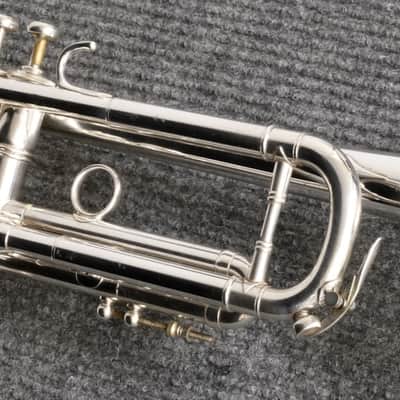 E-Benge Resno-Tempered Bell 2 Bb Trumpet Silver Plated image 1