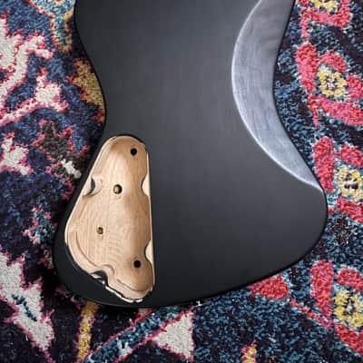 KnE Guitars NRFB (non-reverse Firebird) 2023 - Black image 6