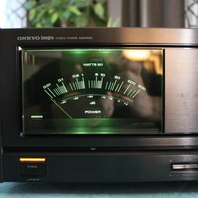 Onkyo Integra M-504 Stereo Power Amplifier Beautiful Cond Working perfectly image 2
