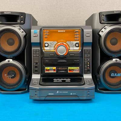 Sony HCD-ZX6 Stereo 540W 5 Disc Changer MP3 Music System - For