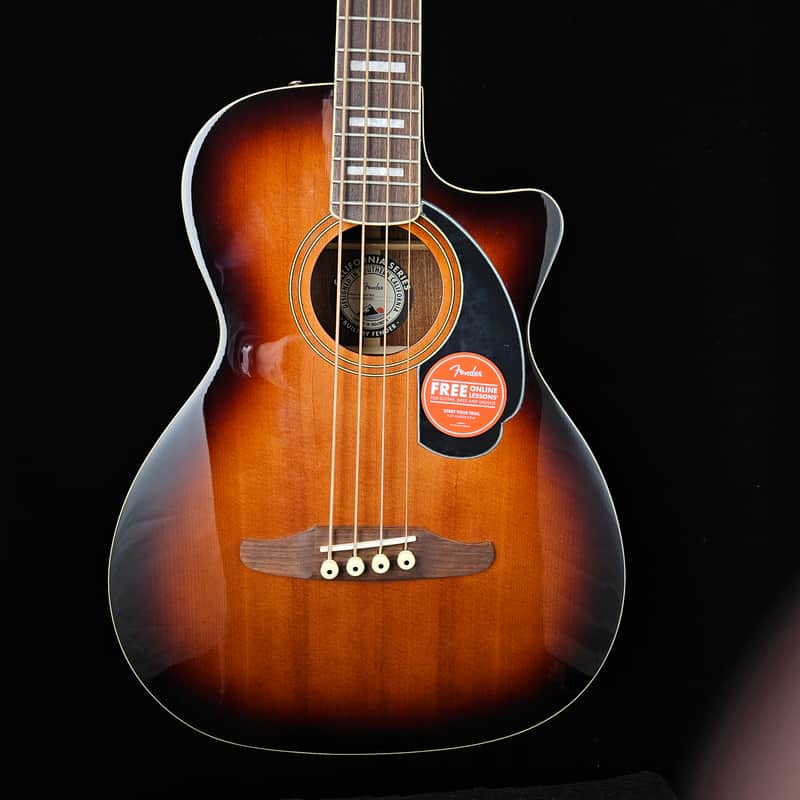 Fender Kingman Acoustic-electric Bass - Shaded Edge Burst - NEW image 1