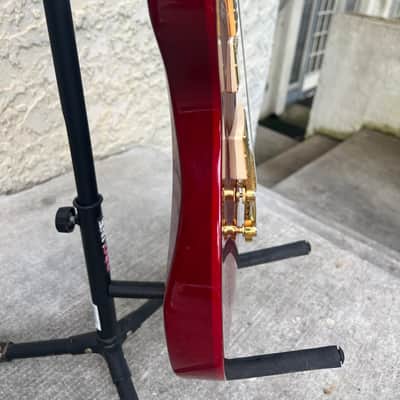 Gibson Les Paul Standard Double Cut Plus (24-fret) 2006 - Trans Red image 12