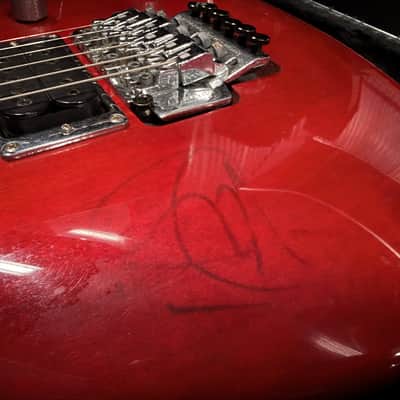 2000 Ibanez JS 100 Electric Guitar Signed by Joe Satriani image 9