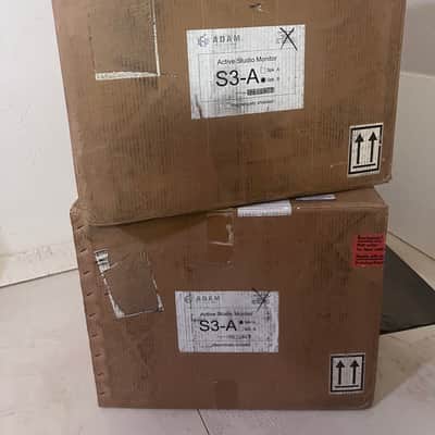 ADAM Audio S3-A Active Nearfield / Midfield Monitors (Pair) 2000s - Black image 2