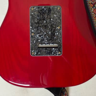 ​2008 Fender Deluxe Players Stratocaster - Translucent Red - RARE image 8
