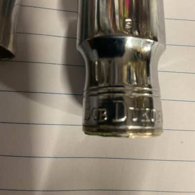 Bob Dukoff  VERY RARE  5 Tenor Saxophone Mouthpiece  Vintage 1949 - Silverite/W/ Cap & Ligature image 2