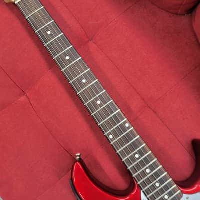 Peavey Rockmaster Electric Guitar Signed by Alice Cooper - Red image 6