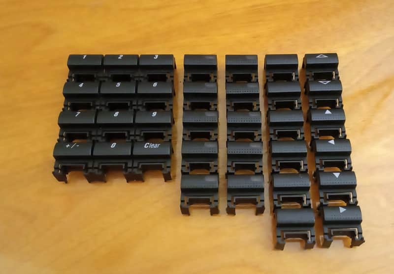 Kurzweil K2500 / K2600 - Incomplete Push button set image 1