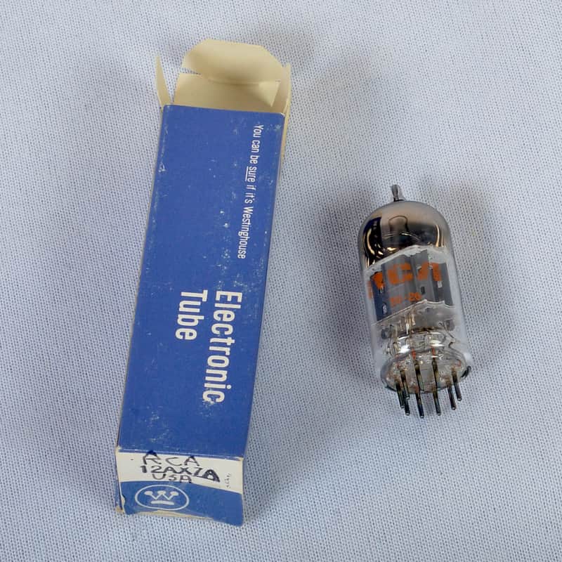 Vintage RCA 12AX7A made in USA- Tests strong image 1