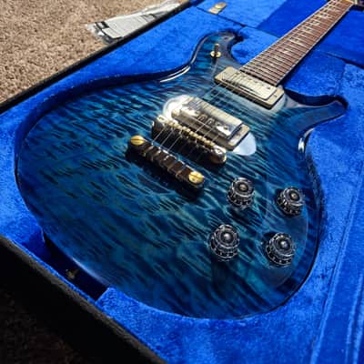 PRS 2018 McCarty 594 Wood Library 10-Top - River Blue image 12
