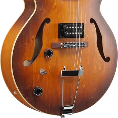 Ibanez AF55L-TF Artcore AF Hollowbody Guitar 6-String Lefty - Tobacco Flat image 3