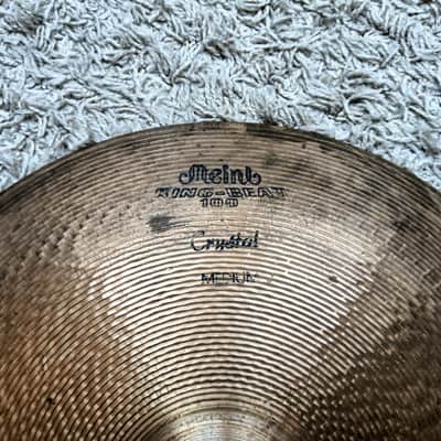 MEINL KING-BEAT 100 CRYSTAL MEDIUM CRASH 18" image 3