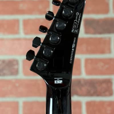 ESP LTD MH-1000NT Deluxe Electric Guitar - Charcoal Burst image 13