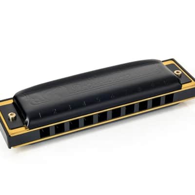Hohner MS Series Pro Harp, 10 Hole Diatonic Harmonica, Eb Major - M564046P image 2