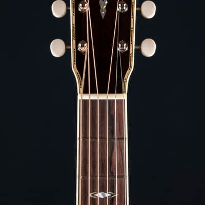 Bourgeois L-DBO 12-Fret Artist Custom Figured Walnut and Aged Tone Bearclaw Sitka Spruce Sunburst NEW image 11