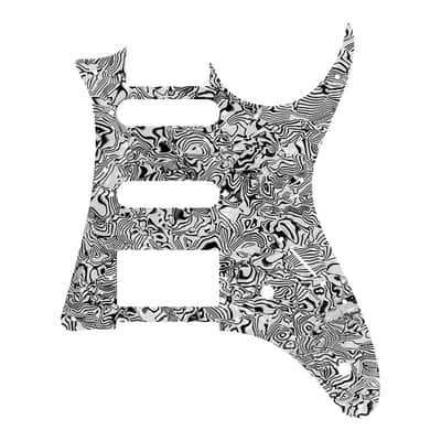 Ibanez GIO GRX40 Pickguard - 4-Ply White & Black Shell