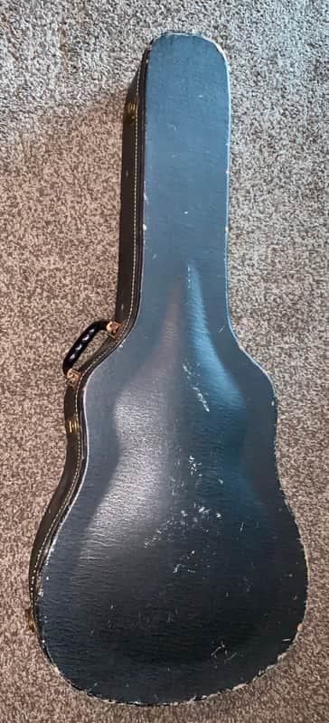 Vintage 1960’s hardhshell case USA made acoustic guitar image 1