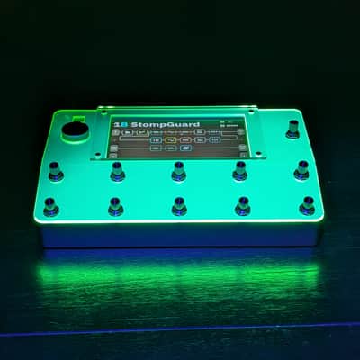 Green Neon Fluorescent Magnetic Quad Cortex StompGuard Protective Cover image 7